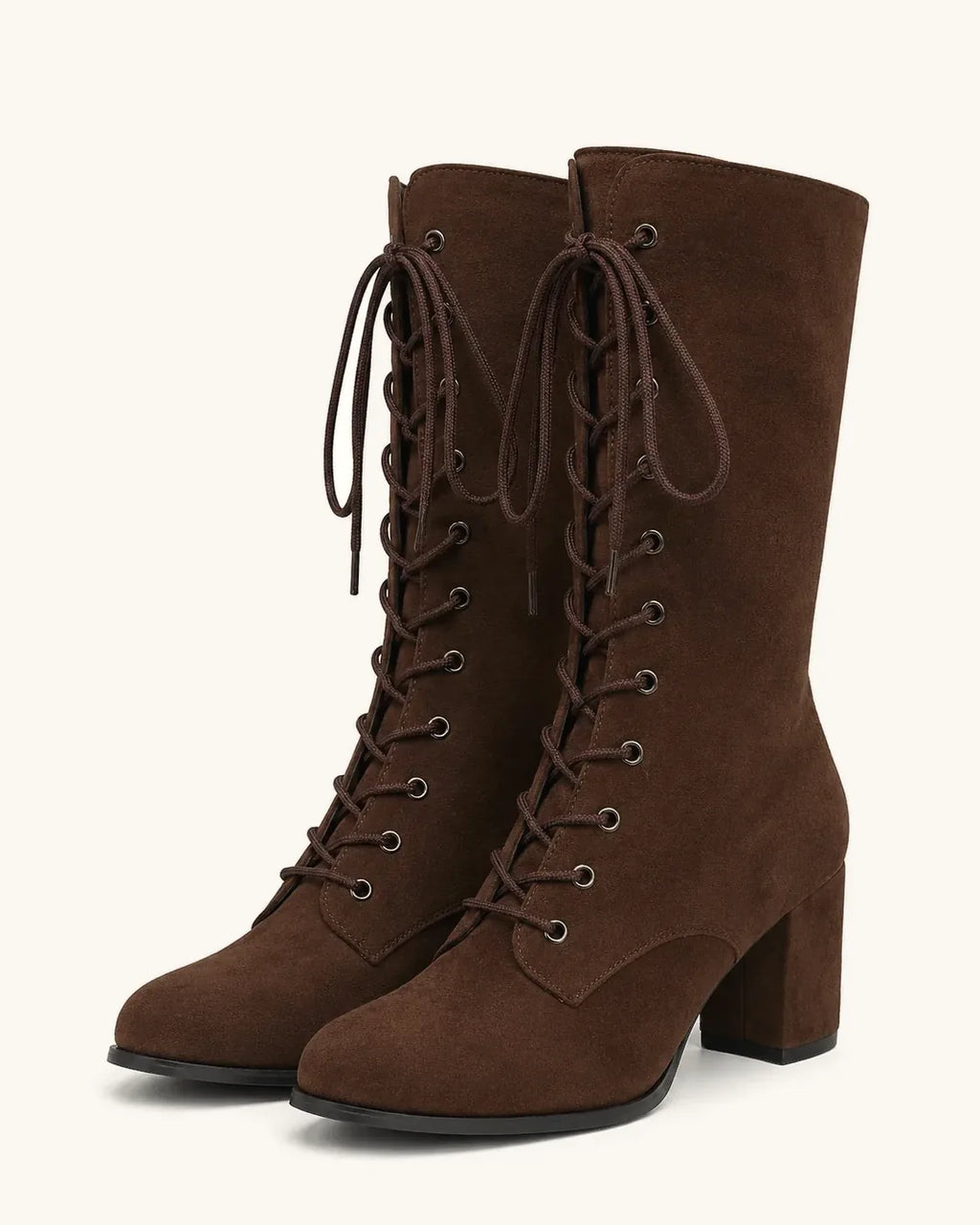 Bottines santiags à lacets femme — Inès