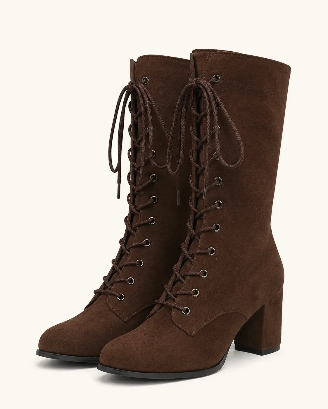 Bottines santiags à lacets femme — Inès