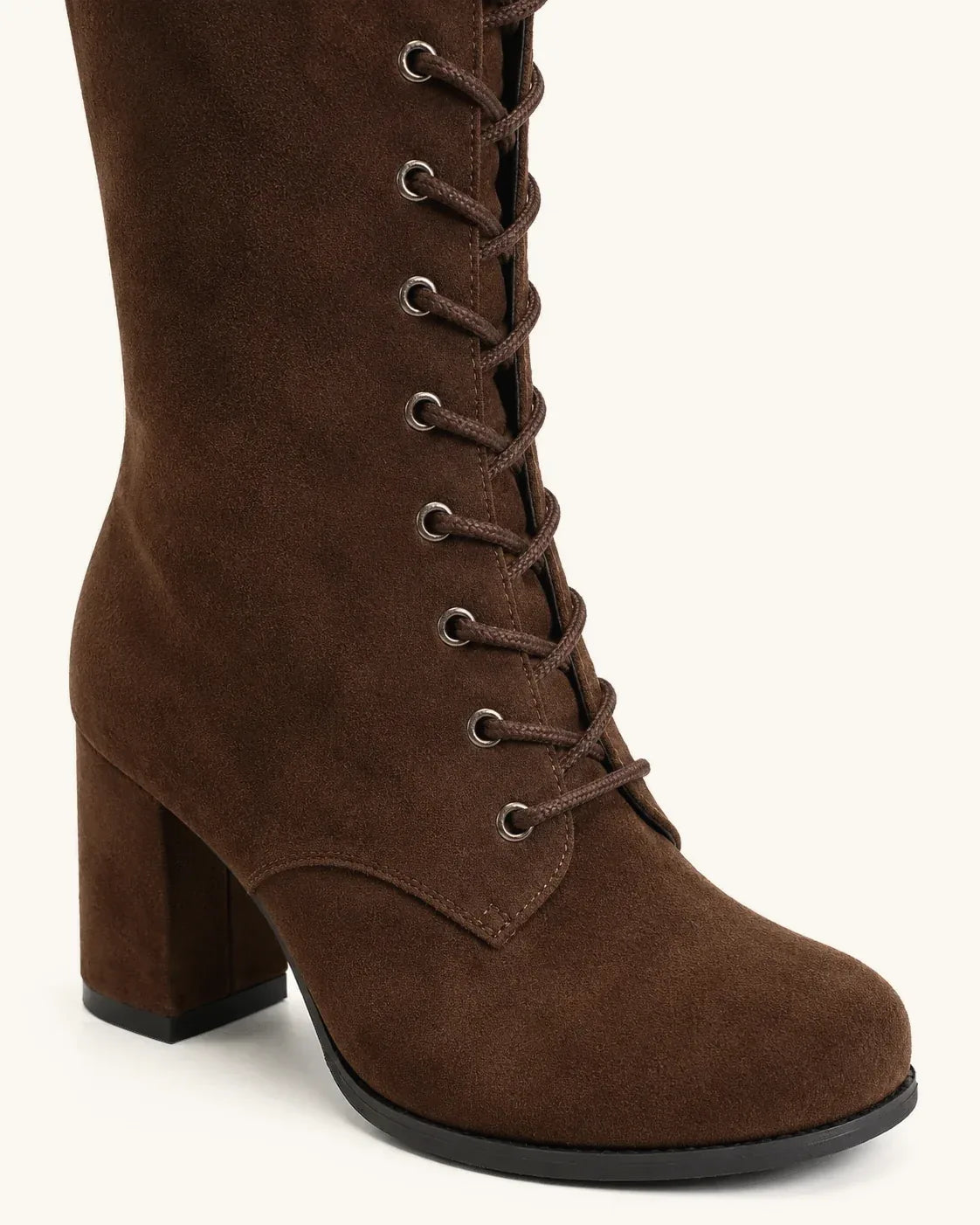 Bottines santiags à lacets femme — Inès