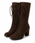 Bottines santiags à lacets femme — Inès