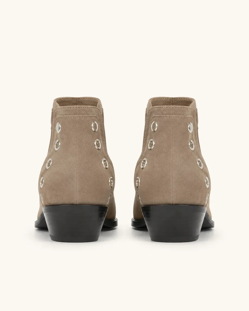 Bottines santiags à rivets femme — Lou