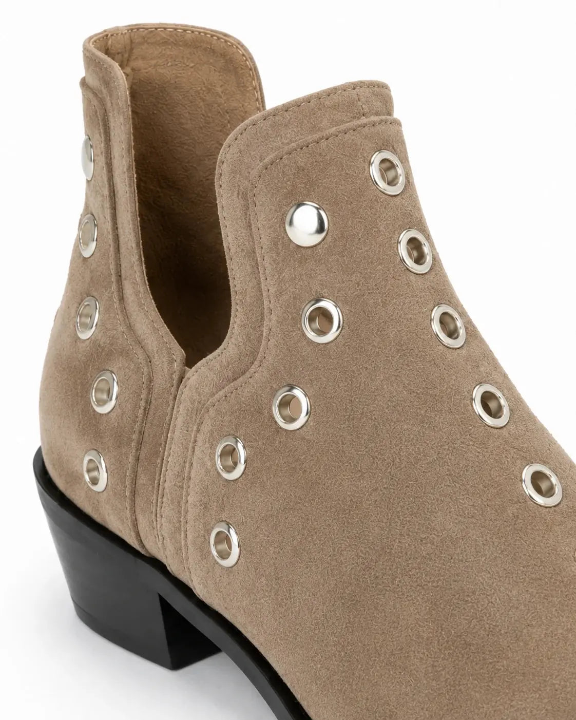Bottines santiags à rivets femme — Lou
