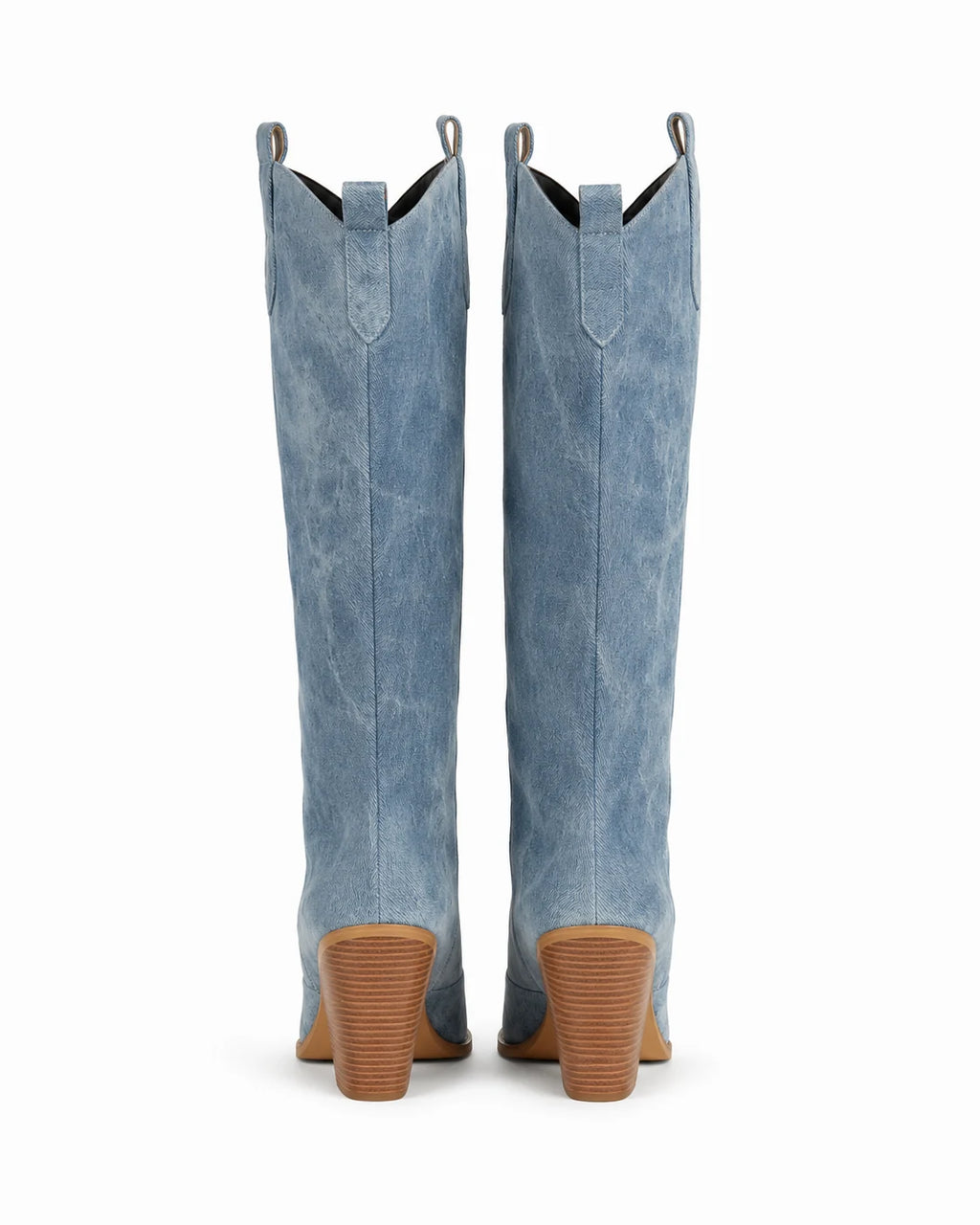 Cuissardes santiags en denim femme — Indie