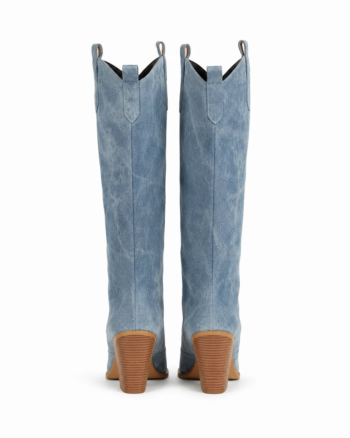 Cuissardes santiags en denim femme — Indie