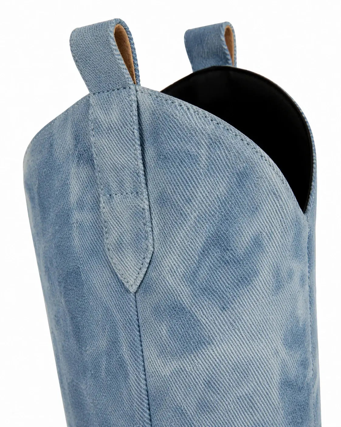 Cuissardes santiags en denim femme — Indie