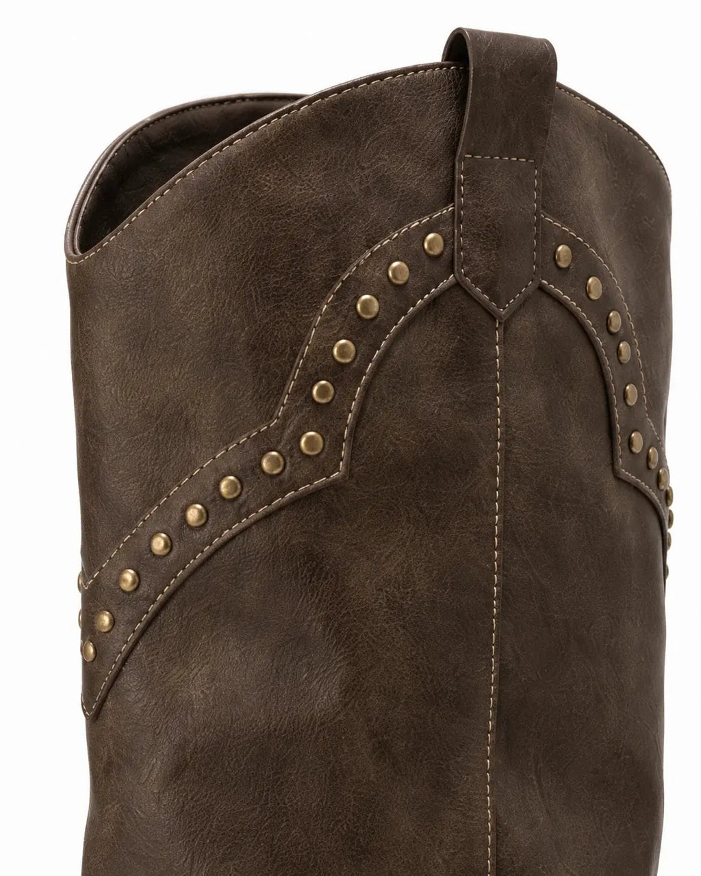 Santiags cowgirl franges talon carré femme — Tess