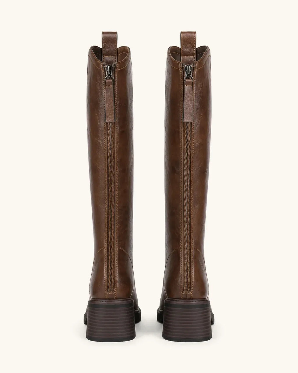 Santiags cuir doublure laine femme — Heidi
