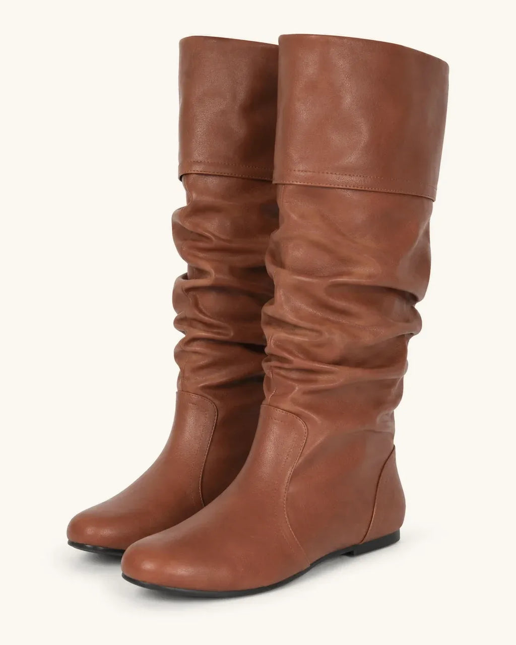 Santiags mi-mollet plates femme — Suze