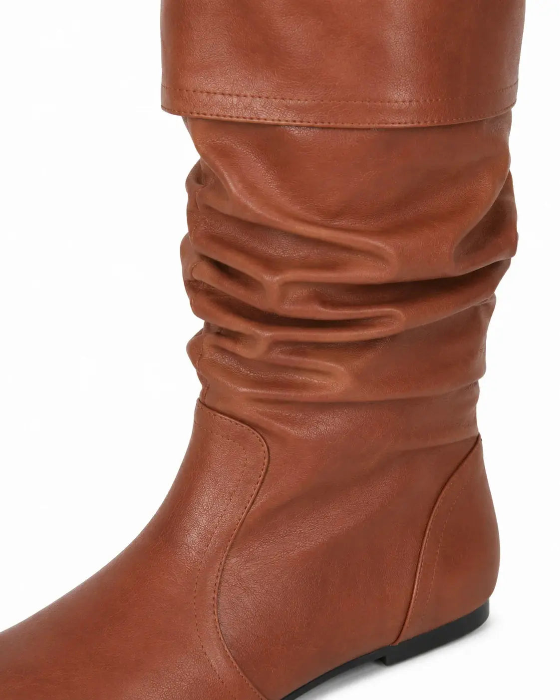 Santiags mi-mollet plates femme — Suze