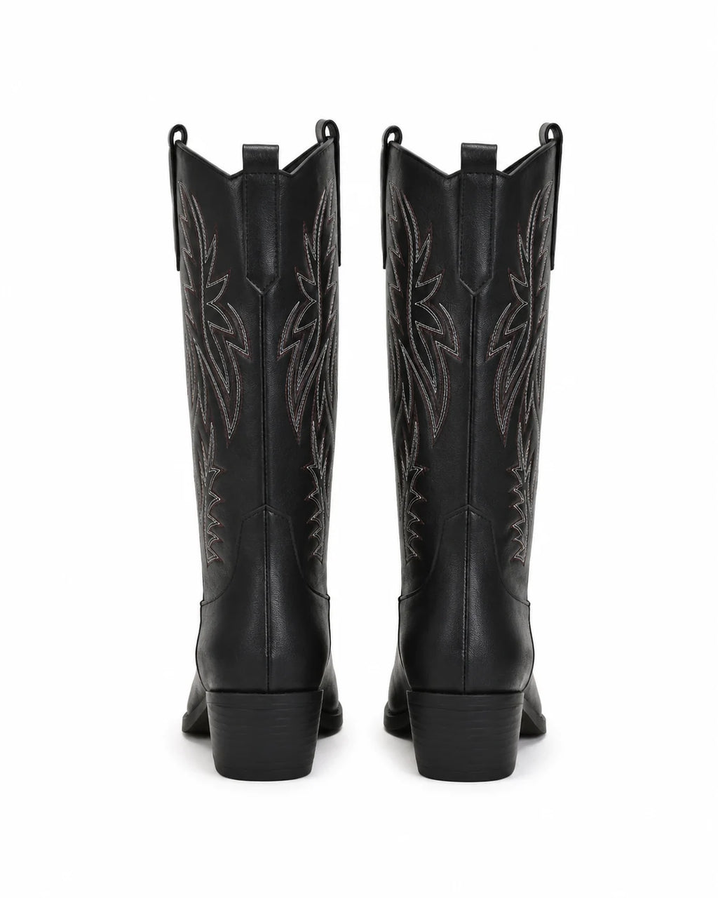 Santiags talon épais vintage femme — Jeanne