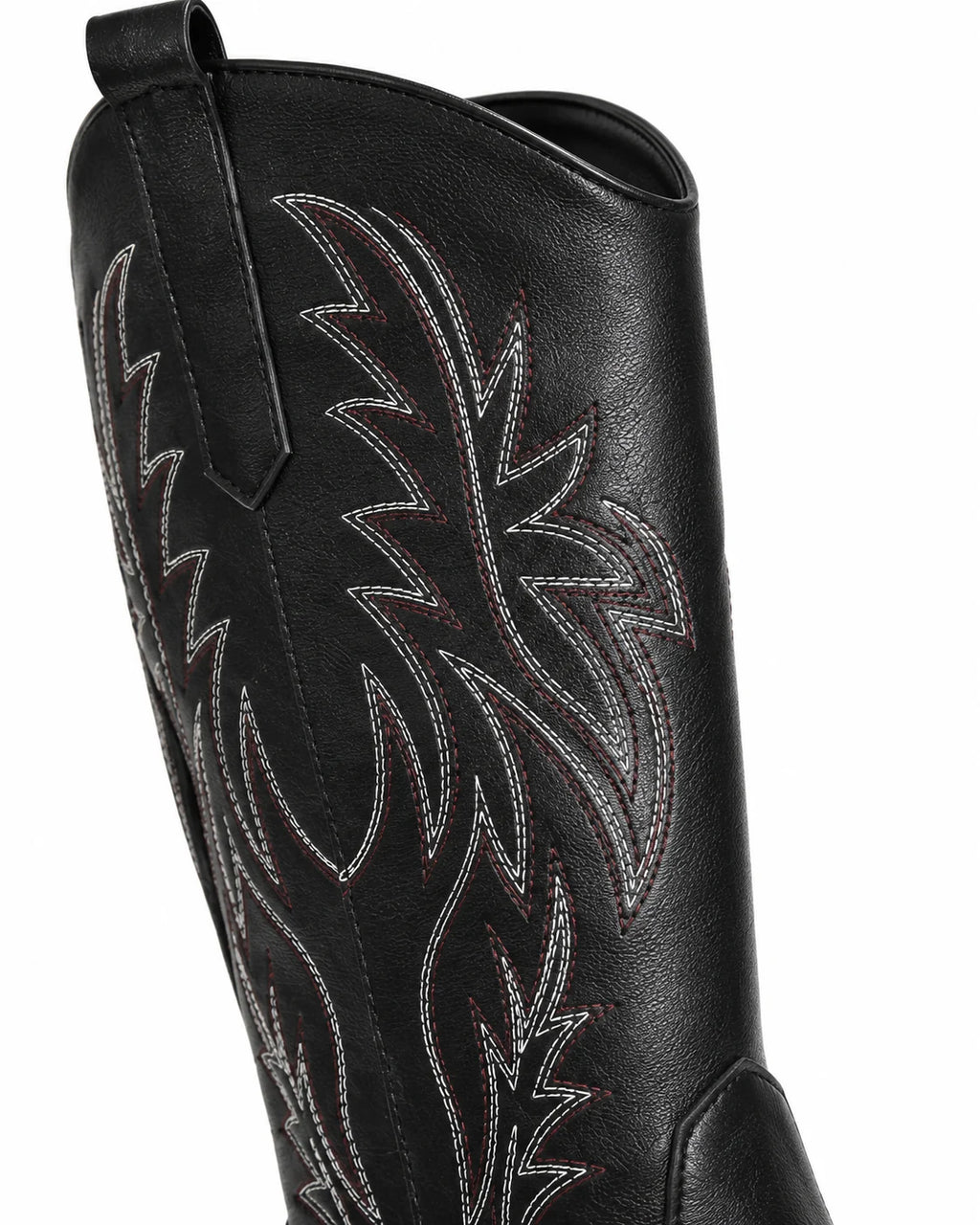 Santiags talon épais vintage femme — Jeanne