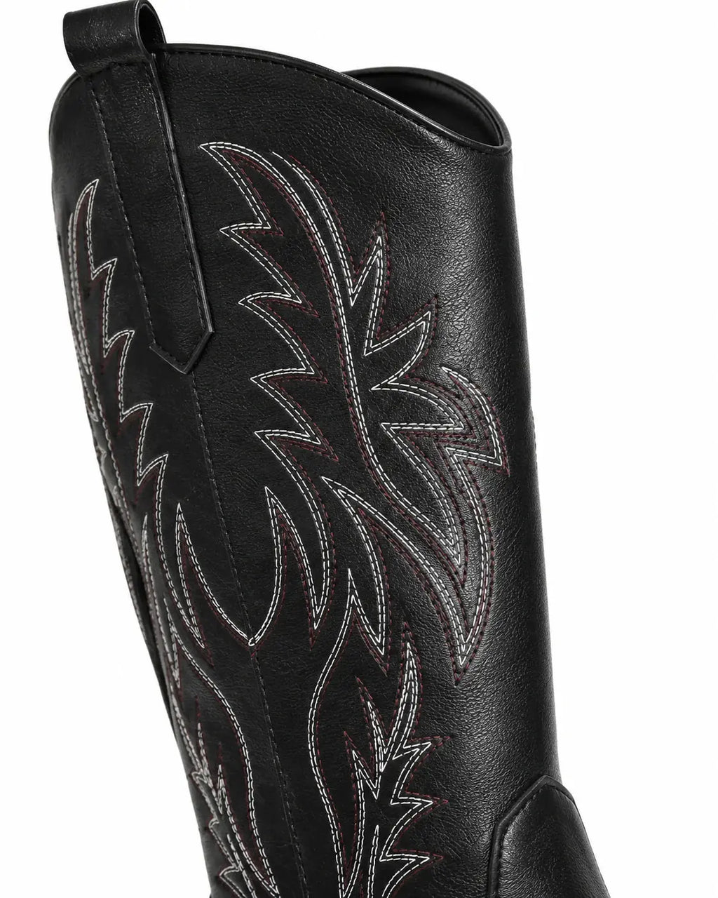 Santiags talon épais vintage femme — Jeanne
