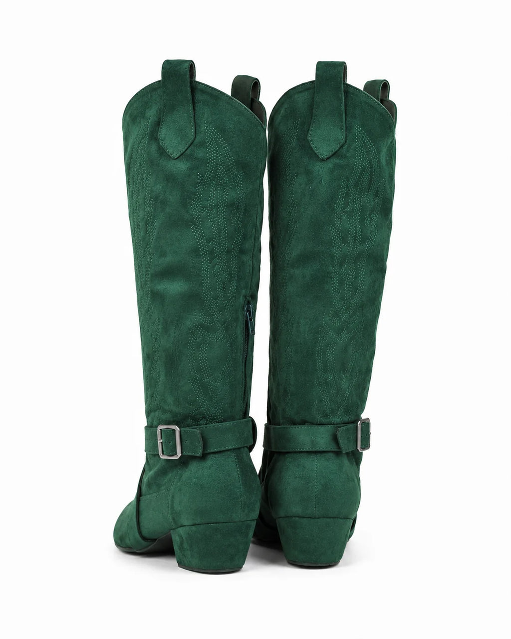 Santiags western en daim femme — Paloma