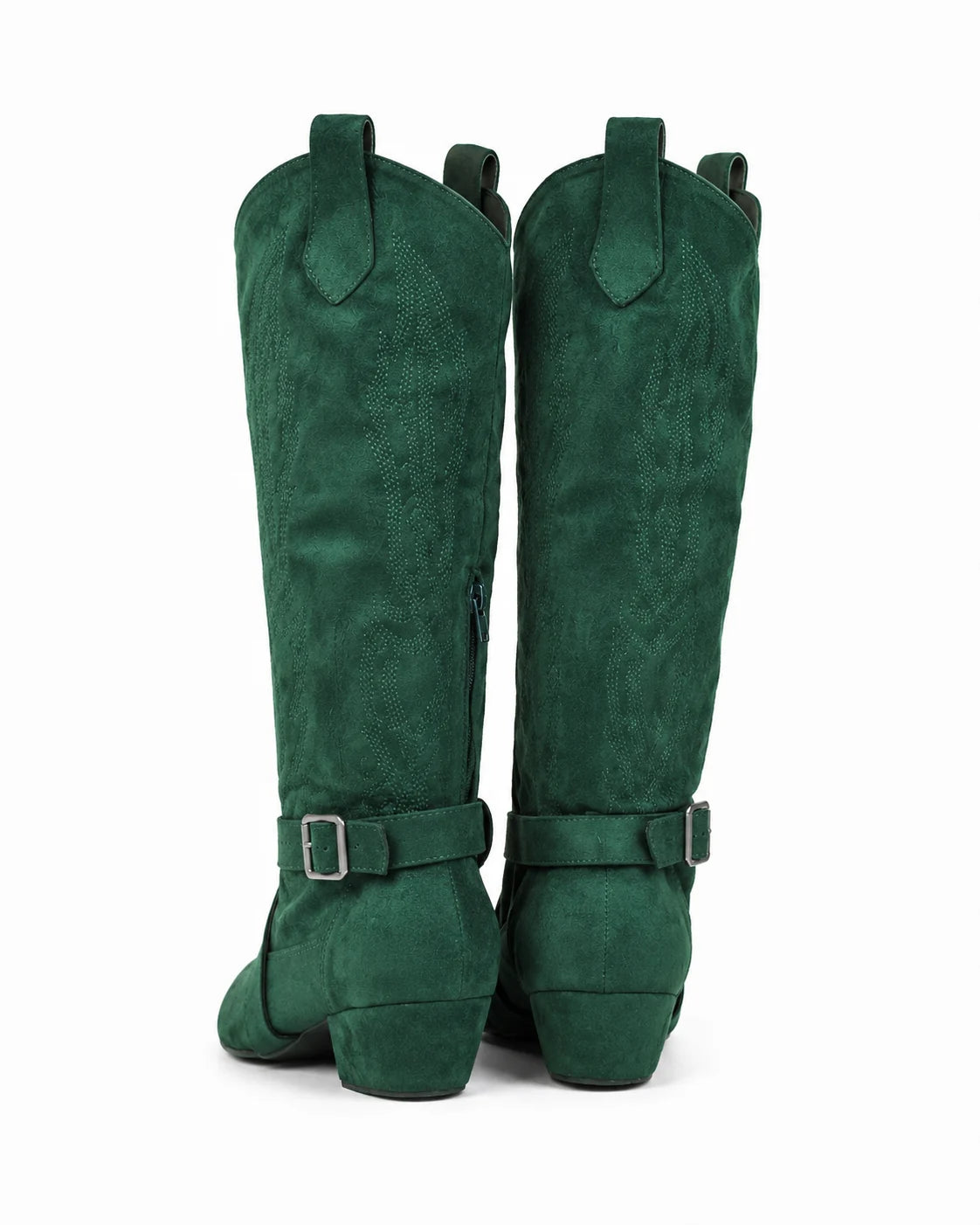 Santiags western en daim femme — Paloma